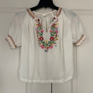 Moral embroidered blouse